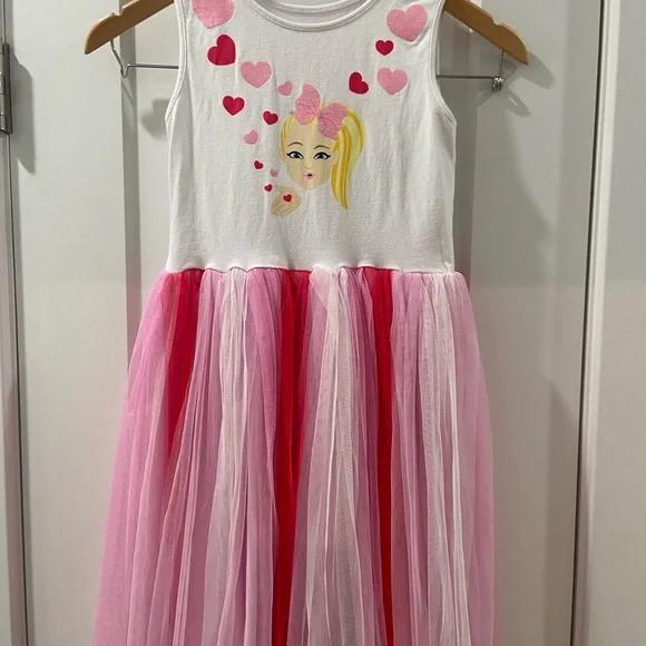 jojo siwa pink dress Girls' Jojo Siwa Tutu Dress